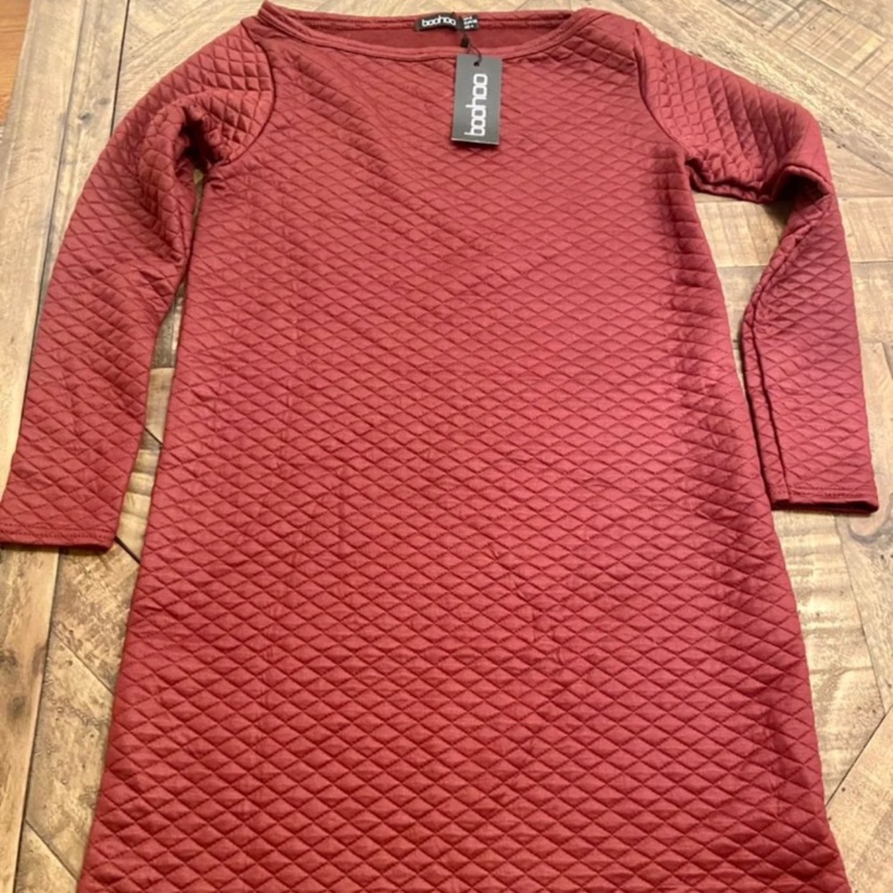NEW WITH TAGS BOOHOO sweater dress